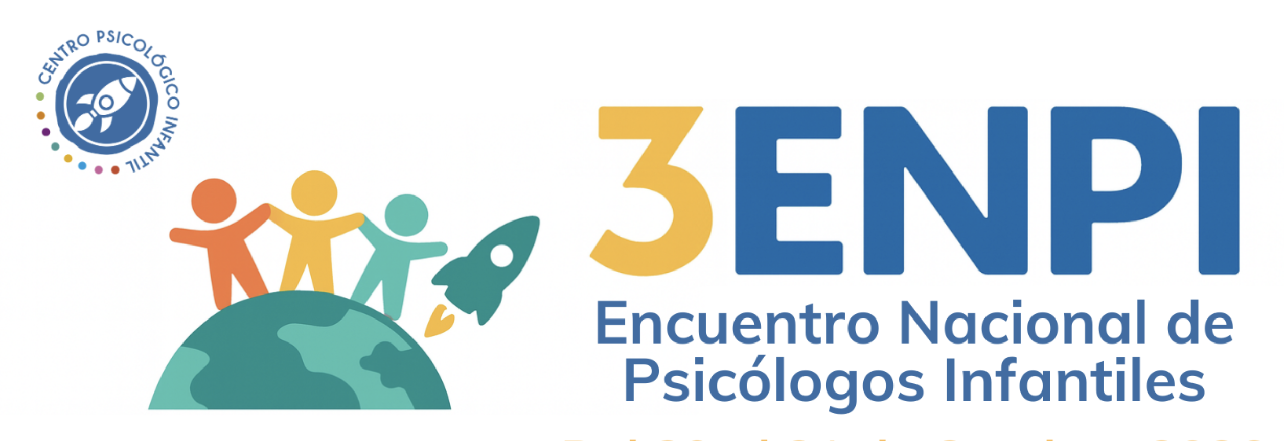 Banner del 3er Encuentro Nacional de Psicólogos Infantiles